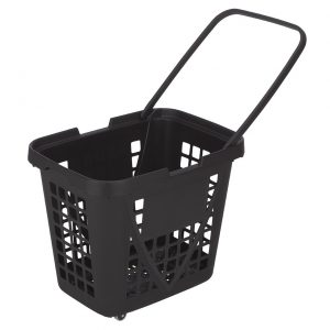 Panier à roulettes XXL Shopping Basket avec poignée et roues